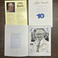 Distributori fumetti Carl Barks firmati 8x10 Diamond 10° vertice annuale rivenditori