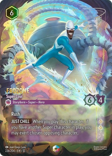 Lorcana frozone super - super, cool