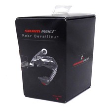 Deragliatore Posteriore SRAM Rosso WiFli - 10 Velocità, Gabbia Media, Nero/Argento