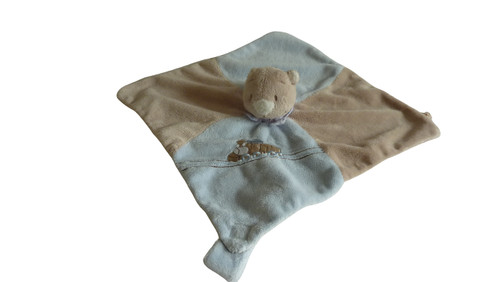 Doudou ours plat bon - doudou, tr�s