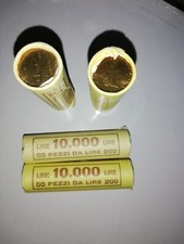 Lotto di 4 Rotolini 200 Lire