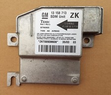 OPEL MERIVA A CENTRALINA AIRBAG SDM UNIT OPEL MERIVA A (2003 - 2010) 13158713