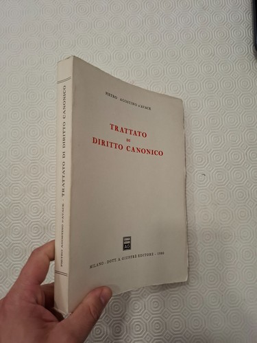 Trattato diritto canonico - trattato,