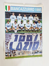 CALENDARIO 100% LAZIO ANNO 1995 BIANCAZZURRO SIGNORI-GASCOIGNE-MARCHEGIANI