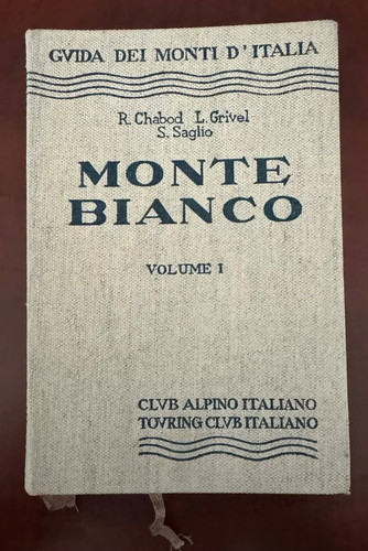Monte bianco vol - guida, dei
