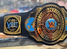 new intercontinental championship belt wrestling replica title YEET uso plates