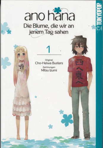 Ano hana band die - band, blume