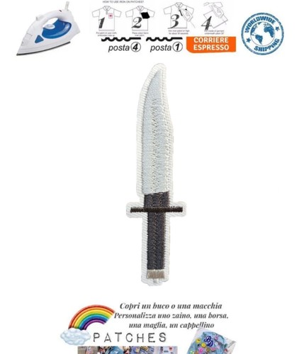 Patch coltello pugnale - coltello,