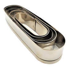 Tagliapasta Ovale Inox H.3cm