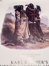 karl Bodmers Journey through America exhibition poster Museum Of The Southwest￼