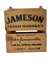 JAMESON WHISKY cassa di legno pubblicitaria