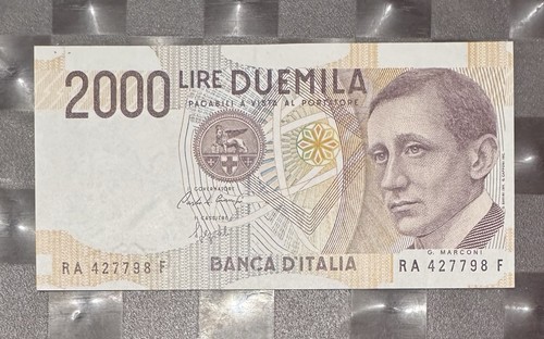 2000 lire marconi errore - 2000,