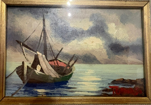 Quadro del pittore tommasi - pittore,