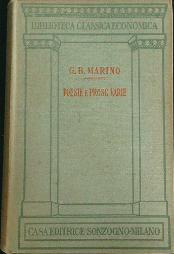 Poesie prose varie - poesie, g