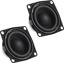 2Pcs 2" 2inch 4Ohm 10W Full