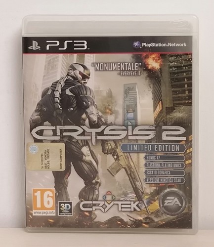 Crysis limited edition ps3 - limited,