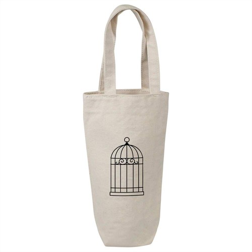 Bird cage cotton wine bottle - cotton,