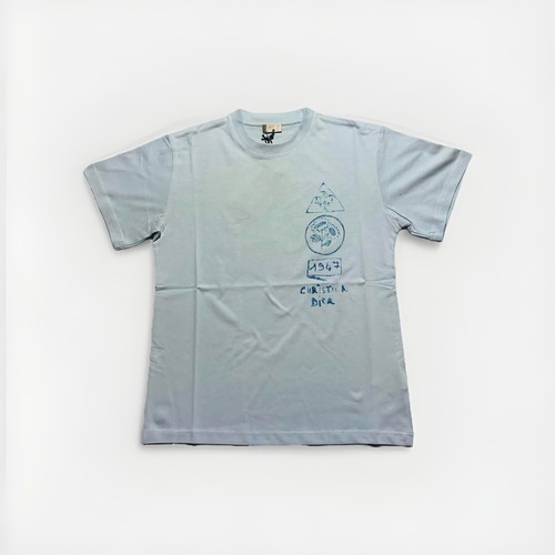 Maglietta uomo dior baby blu - uomo,