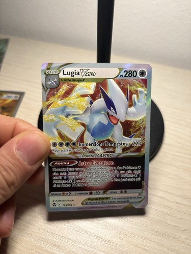 Carta pokemon lugia vastro - pokemon,