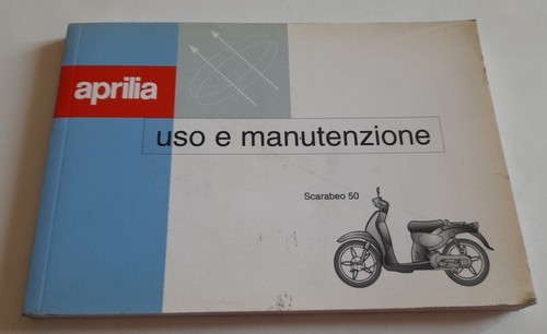 Aprilia libretto uso - libretto, e
