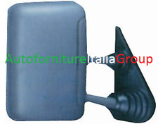 SPECCHIO SPECCHIETTO RETROVISORE DX MANUALE B/CORTO NERO PER  DAILY 89>99 1989>