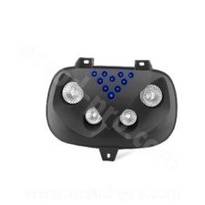 MASCHERA 4 FARI ALOGENI LED