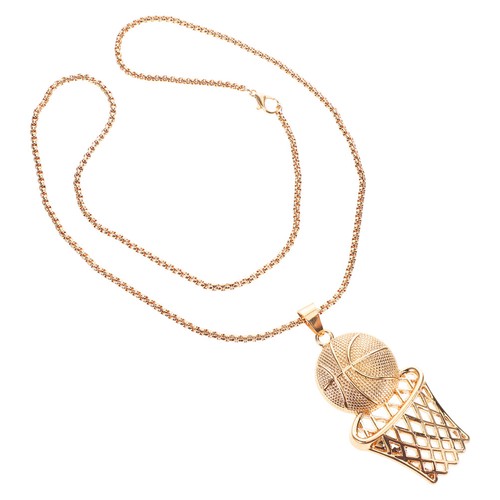 Collana con ciondolo cerchio - con, a