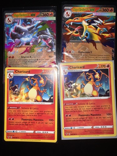 Lotto charizard promo mega - charizard, /