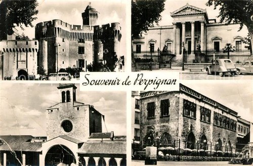 Perpignan vues souvenir - perpignan,