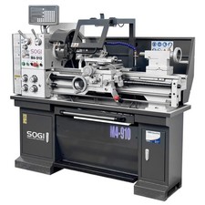 Tornio parallelo SOGI M4-910D 300 x 910 mm visualizzato - torretta registrabile