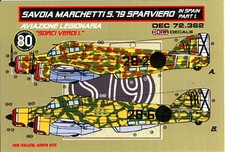 KORA Models Decals 1/72 SAVOIA