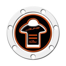 Adesivo 3d Protezione Tappo Serbatoio compatibile per moto KTM Duke 390 200 2022