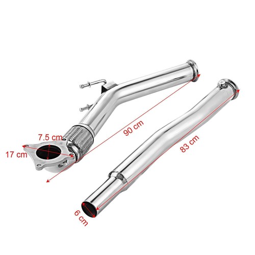 Scarico acciaio inox decat - scarico, 3"
