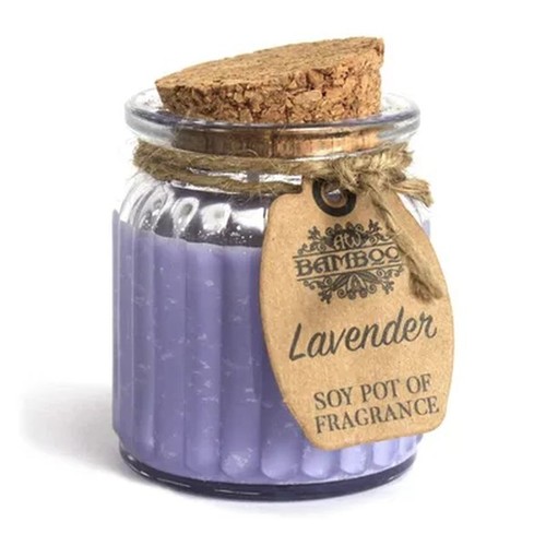 Candela soia alla lavanda - di,