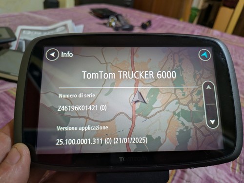 Tomtom trucker 6000 camion - trucker,