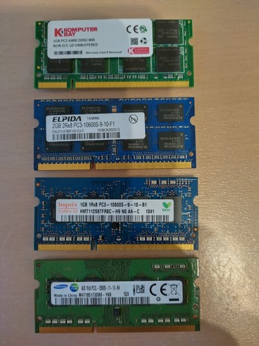 Lot laptop ram so - ram, so-dimm