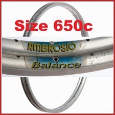 NOS AMBROSIO BALANCE AERO CERCHI 26" 650c 36H 32H VINTAGE COPERTONCINO ANNI 90 BICI DA STRADA