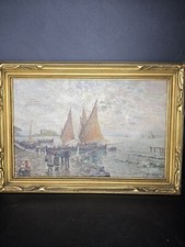 Dipinto olio tela - olio, su