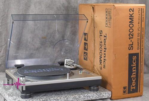 Technics 1200mk2 silver - technics, sl-1200mk2-a