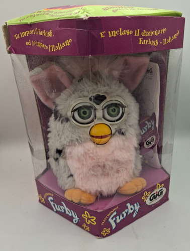 Furby leopard green eyes - furby,
