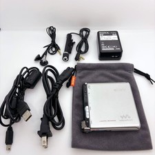 SONY MZ-RH1 Hi-MD WALKMAN MiniDisc Recorder MP3 Lettore musicale digitale Arg...