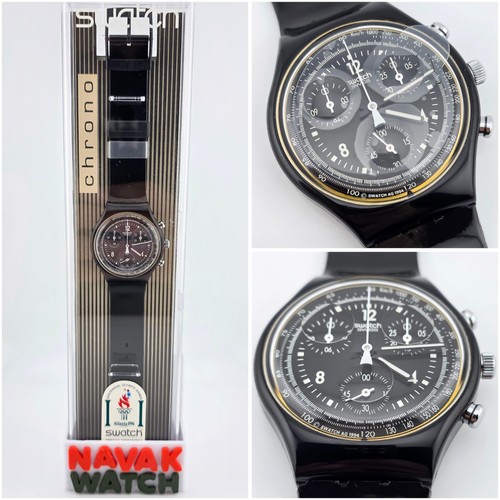 Swatch chrono pure black - swatch,