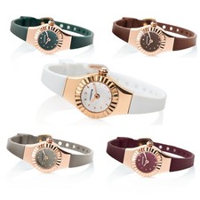 Orologio Donna HOOPS TRES JOLIE Rosè Silicone Colorato NEW