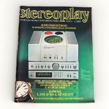 RIVISTA STEREOPLAY 1977 ANNO VII NUMERO 60