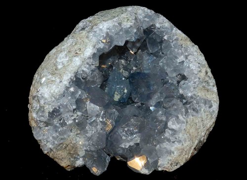 Geode celestina cristalli - geode,