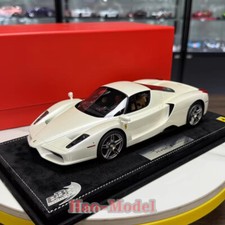 Modellino auto BBR 1/18 Ferrari ENZO Limited resina pressofusa hobby adulti regali bianco