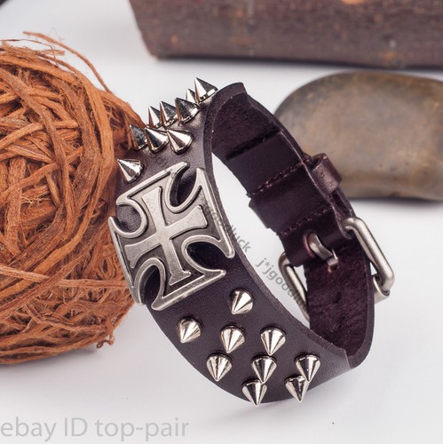 Bracciale uomo vintage punk