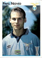 figurina Panini Calcio Coppe 1996-1997 New #96 Pavel Nedved Lazio