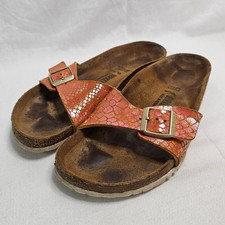 Birkenstock Madrid Pink Snake