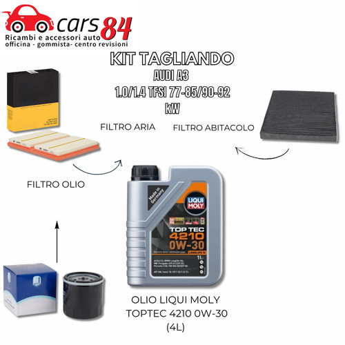 Kit tagliando audi 1 4 - kit,